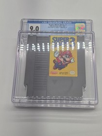 Super Mario Bros 3 NES CGC 9.0 Graded Cartridge Rev. A not PSA WATA VGA