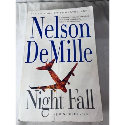 Night Fall Nelson DeMille John Corey Novel Paperback 2015 Reissue Thriller Fict.