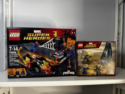 LEGO Marvel Super Heroes Spider-Man: Ghost Rider 76058 + Avengers Attack 76101