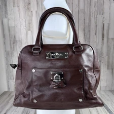 My Flat in London Brighton Leather Shoulder Bag Handbag Purse Pocketbook Large