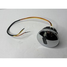 Harley-Davidson Chrome Flush Mount Fuel Gauge 75053-01B Analog Gas Meter