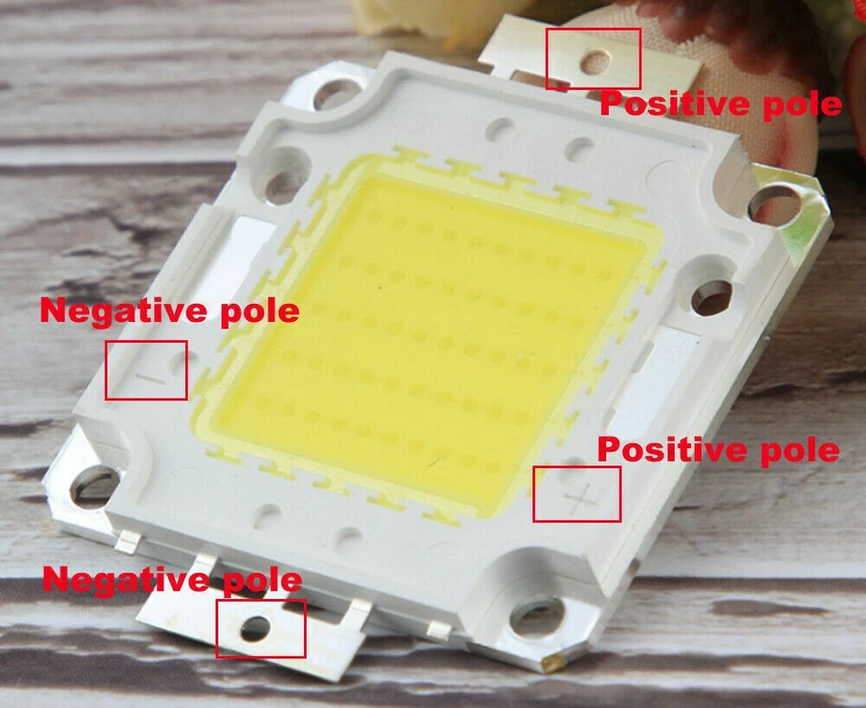 LED Chip Light SMD Bulb COB 100W 50W 70W 30W 20W 10W Floodlight Lam - Image 4 of 4