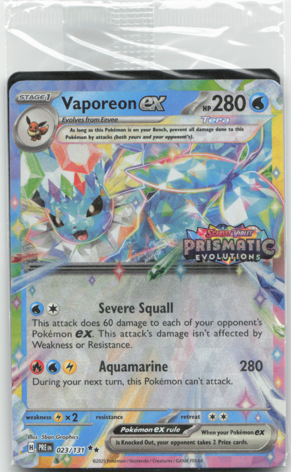 Vaporeon ex