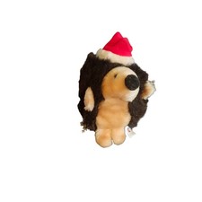 Russ Small Plush Harold the Hedgehog Christmas Vintage Stuffed