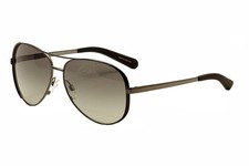 Michael Kors Chelsea MK5004 5004 1013/11 Gunmetal/Black Pilot Sunglasses 59mm