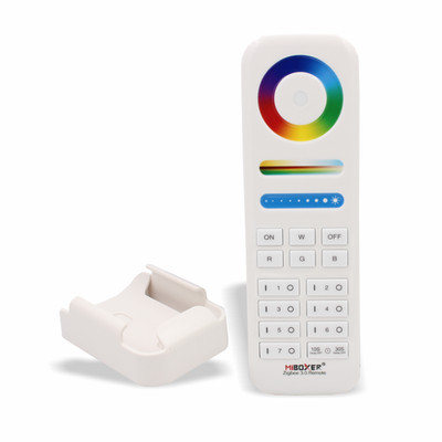 MiBoxer RGB+CCT 7-Zonen-Fernbedienung | Zigbee 3.0 | FUT089Z | Weiss