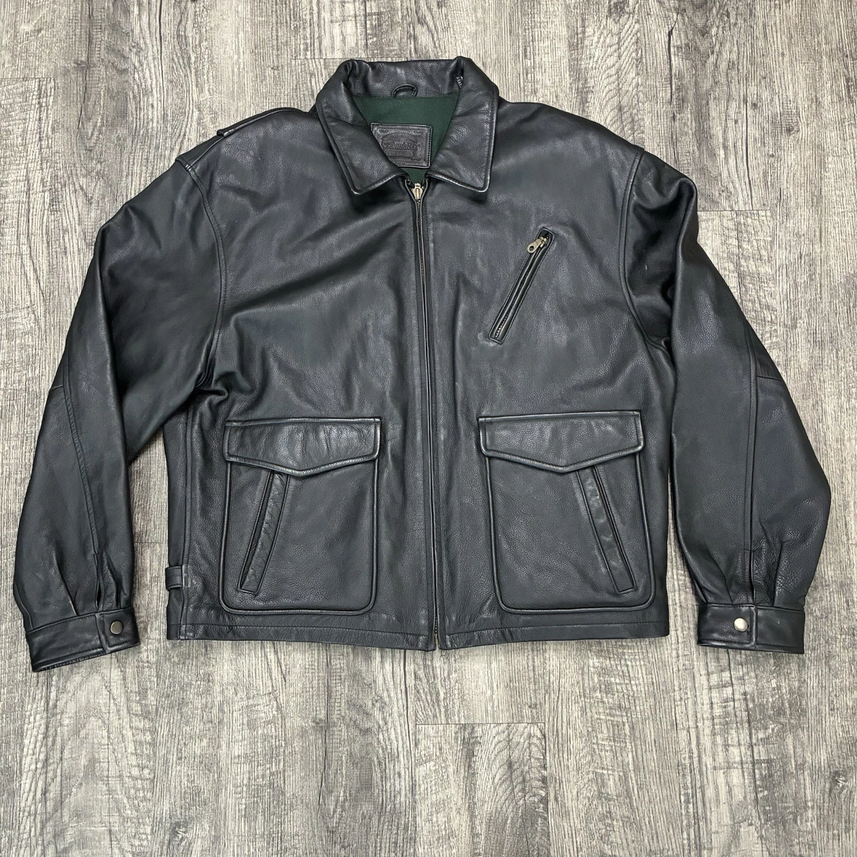 St. John's Bay Leather Outer Shell Jackets for Men for Sale | Shop