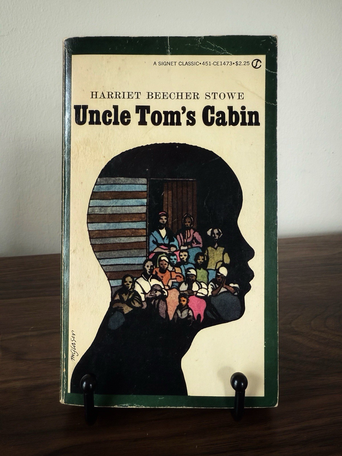 Uncle Tom's Cabin by Harriet Beecher Stowe A 1966 Signet Paperback