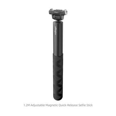 Magnetic Quick Release Selfie Stick Handle For DJI OSMO 360 / Action 5 Pro/4/3