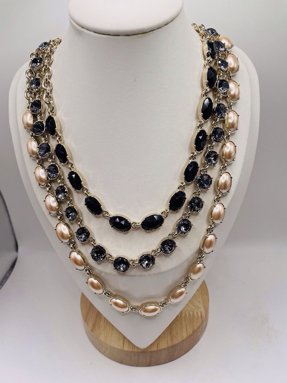 Ann Taylor Signed Statement Necklace - image 1