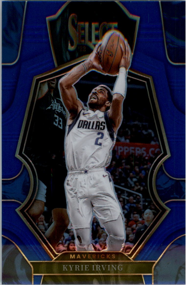 2022-23 Select Prizms Blue #130 Kyrie Irving - BSK