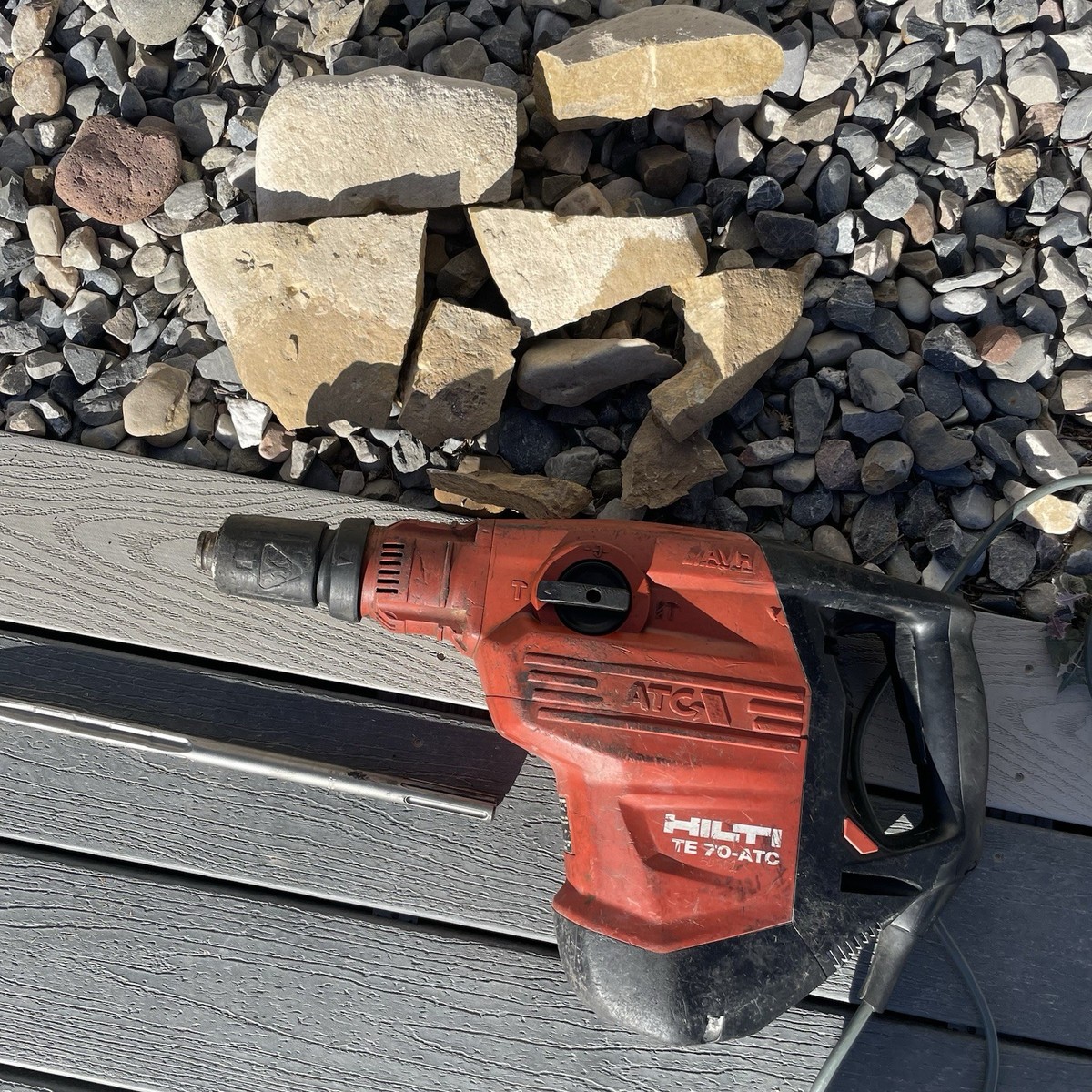 Rotary Hammer Hilti T 70 Used Hilti TE- 70-ATC AVR 100V Rotary