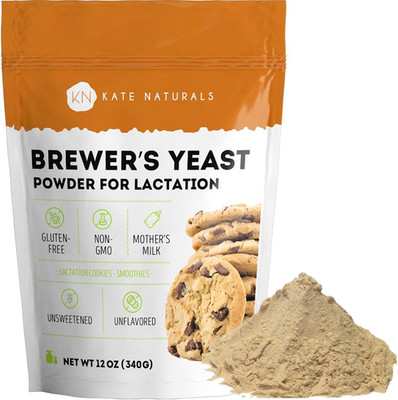 Brewers Yeast Powder for Lactation Support & Nursing Moms. Debittered Brewer'S Y