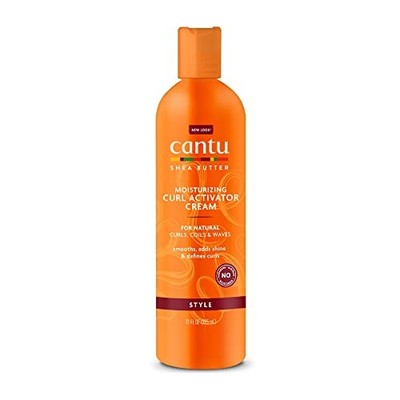 Cantu Moisturizing Curl Activator Cream with Shea Butter for Natural Hair, 12 oz