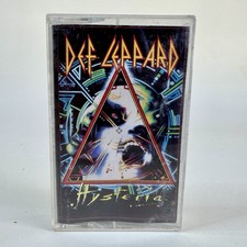 Def Leppard Hysteria Cassette Tape 1987 Mercury Chrome Dolby B