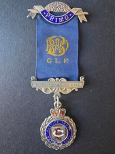 Medaglia massonica del R. A. O. B. Loggia Hannoverian del 1955 Primo Nominativa