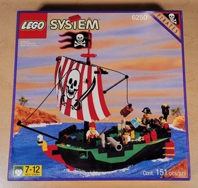 LEGO Pirates Cross Bone Clipper set 6250 - new is sealed box - NISB