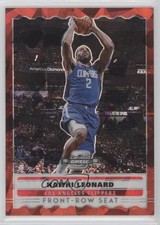 2019 Contenders Optic Front Row Seat Red Cracked Ice Prizm Kawhi Leonard #11 0w8