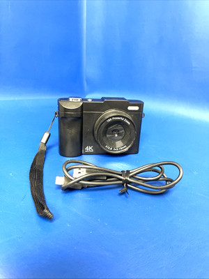 4K Digital Camera for Photography Autofocus,  48MP Vlogging Camera/WORKS