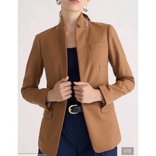 J Crew Regent Blazer Tan Camel Wool Size 6