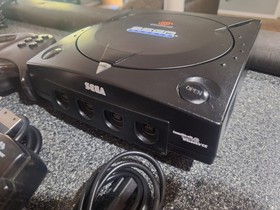 Sega Dreamcast Console Sports Edition Bundle USA Region Black TESTED WORKING