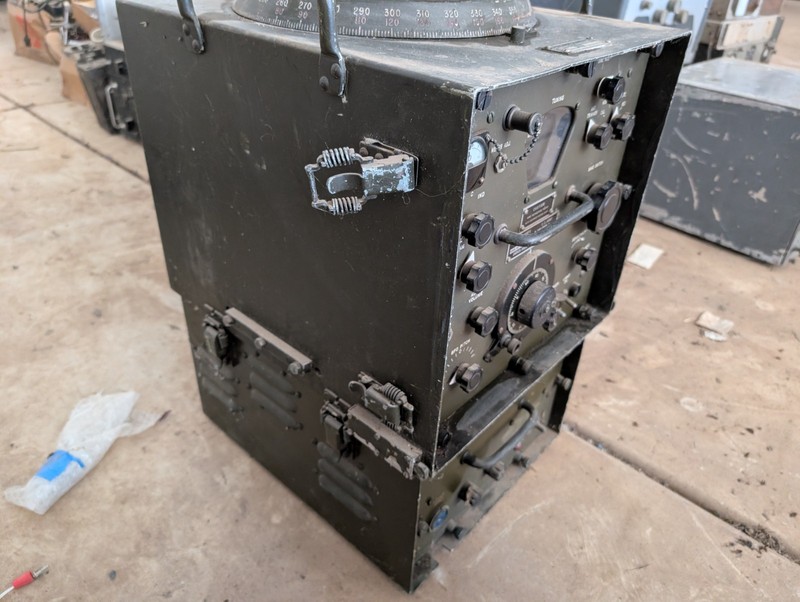 Signal Corps U.S. Army R-395/PRD-1 And DY-75 Dynamotor Andrea Radio Corp CY-947