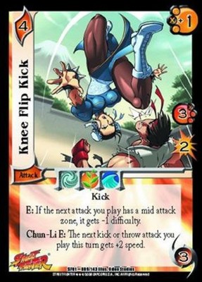 4X-Knee Flip Kick-SF01:  Street Fighter (2006)-Universus