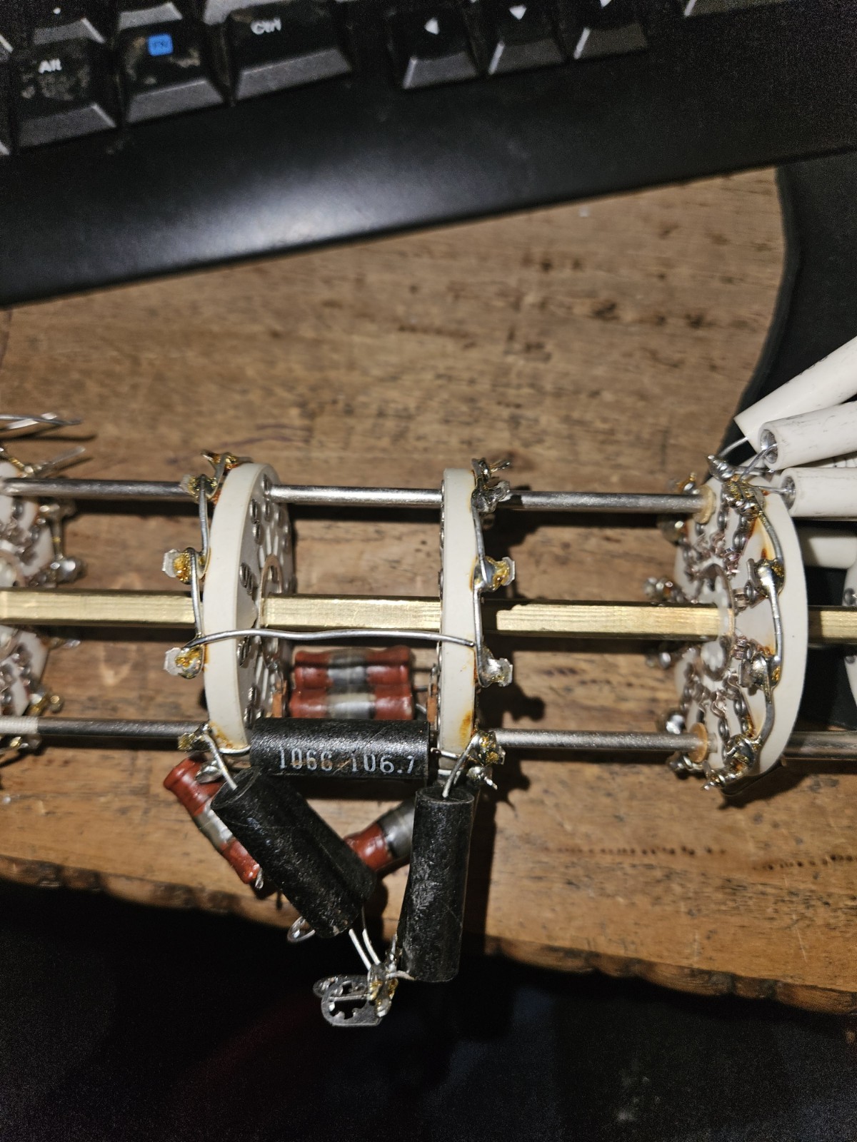 RARE VINTAGE WESTERN ELECTRIC LARGE ATTENUATOR ROTARY SWITCH 106C 146E RESISTORS