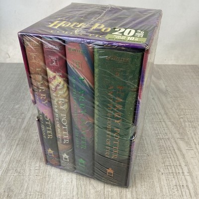 Harry Potter Collection First 4 Books~J. K. Rowling~1999 Hardcover~Boxed~Sealed