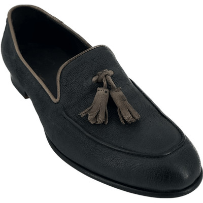 Schwarze flache Schuhe MIGLIORE PER Twins & Brother