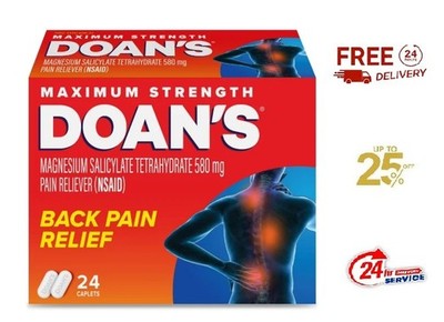Doan's Extra Strength Pain Reliever Caplets, 24 ct