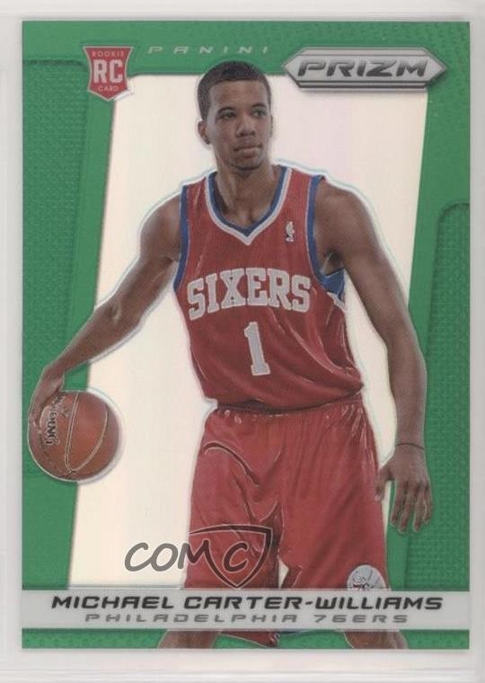 2013-14 Panini Prizm Retail Green Michael Carter-Williams #265 Rookie RC fm0