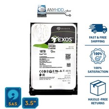 Seagate Exos X18 ST18000NM004J 18TB 7.2K 12Gb/s SAS 3.5" Enterprise HDD w TRAY