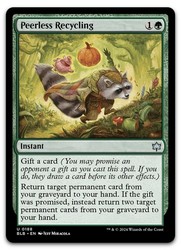 Peerless Recycling (188) - Bloomburrow - Uncommon Instant - MTG