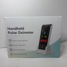 Handheld Pulse Oximeter Fingertip Blood Oxygen SpO2 HeartRate Overnight Monitor
