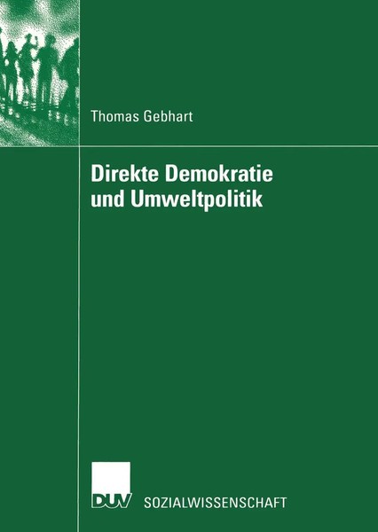 Thomas Gebhart | Direkte Demokratie Und Umweltpolitik | Taschenbuch | Deutsch-image