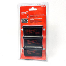 Milwaukee 49-90-2306 Hepa Filter Replacement Kit for HAMMERVAC - Lot of 3