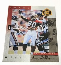 Jerry Rice 1998 Pinnacle Mint Collection Impeccable #5 