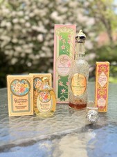 Avon California Perfume Co. 75th Anniversary Keepsake Collectible Set 4 pieces
