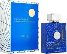 Club de Nuit Blue Iconic by Armaf Eau de Parfum for Men 3.6 fl oz Long-Lasting..