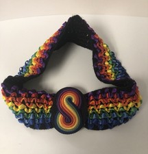 Saint Laurent vintage Woman's Belt luxurious fabrics does stretch