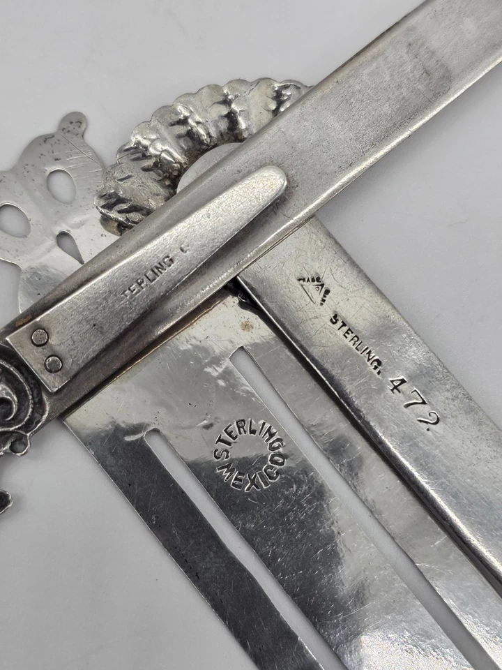 批量 10 件 纯银 书签 夹开器 混合 Kirk 儿子 图案 珐琅猫头鹰 — 第 4/4 张图片