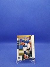 Saquon Barkley 2018 Rookies and Stars #102 Rookie Card GOLD /10 RC Giants Eagles. rookie card picture