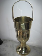 Art Deco Standkühler Campagnerkühler von Carl Deffner - Esslingen aus Messing