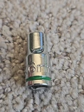 S-K 6mm 6pt Shallow Socket 1/4" Drive SK 309