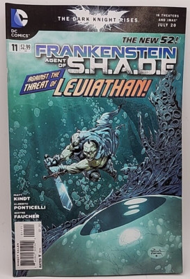 DC Comics! Frankenstein! Agent of S.H.A.D.E! #11 Sept 2012
