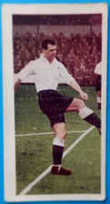 LEN DUQUEMIN TOTTENHAM HOTSPUR CHIX FAMOUS FOOTBALLERS 1953 SERIES 1 CARD No 26