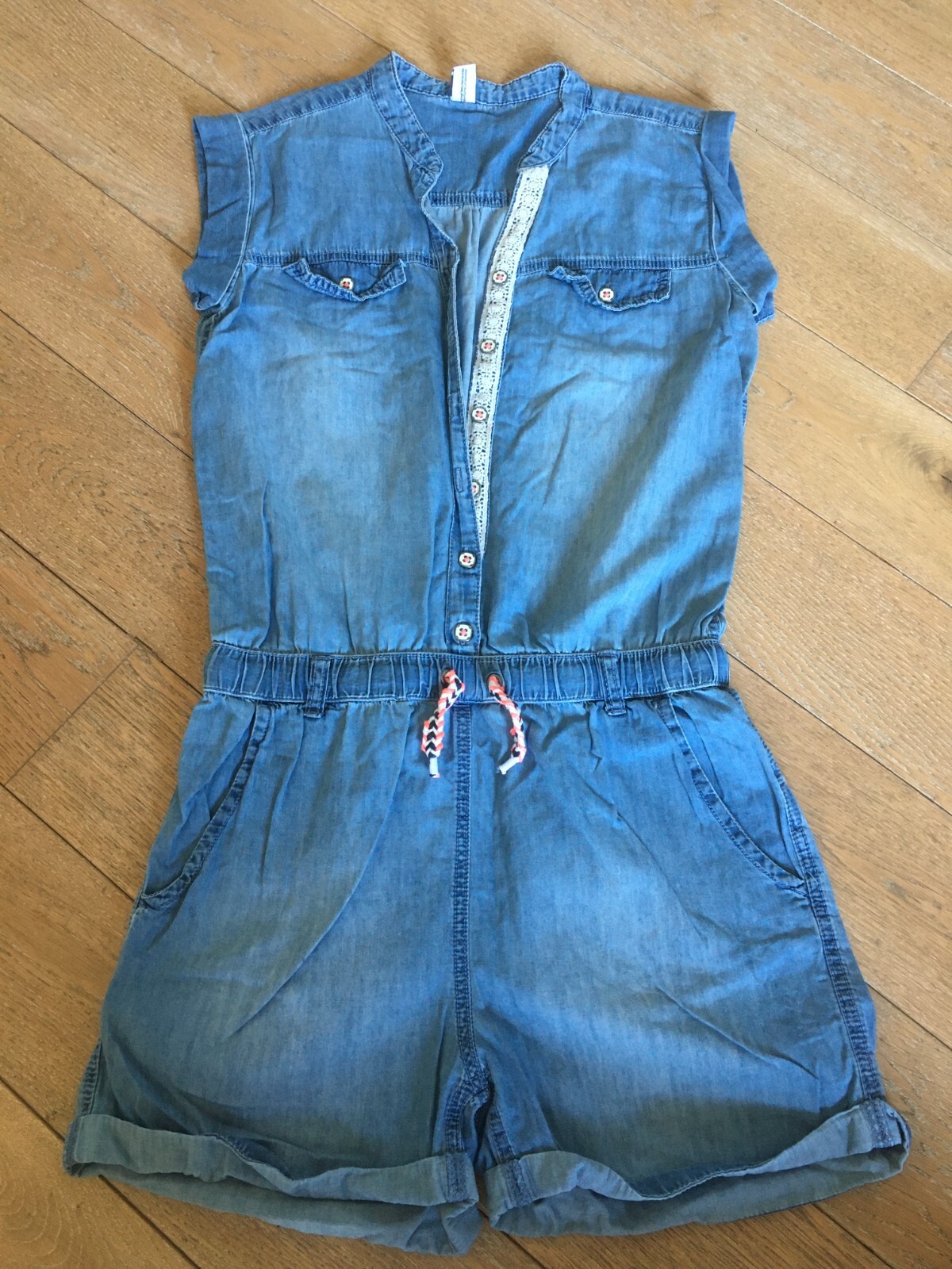 Jumpsuit Yigga Gr. 164 Einteiler Sommer Hose TShirt Jeans Anzug