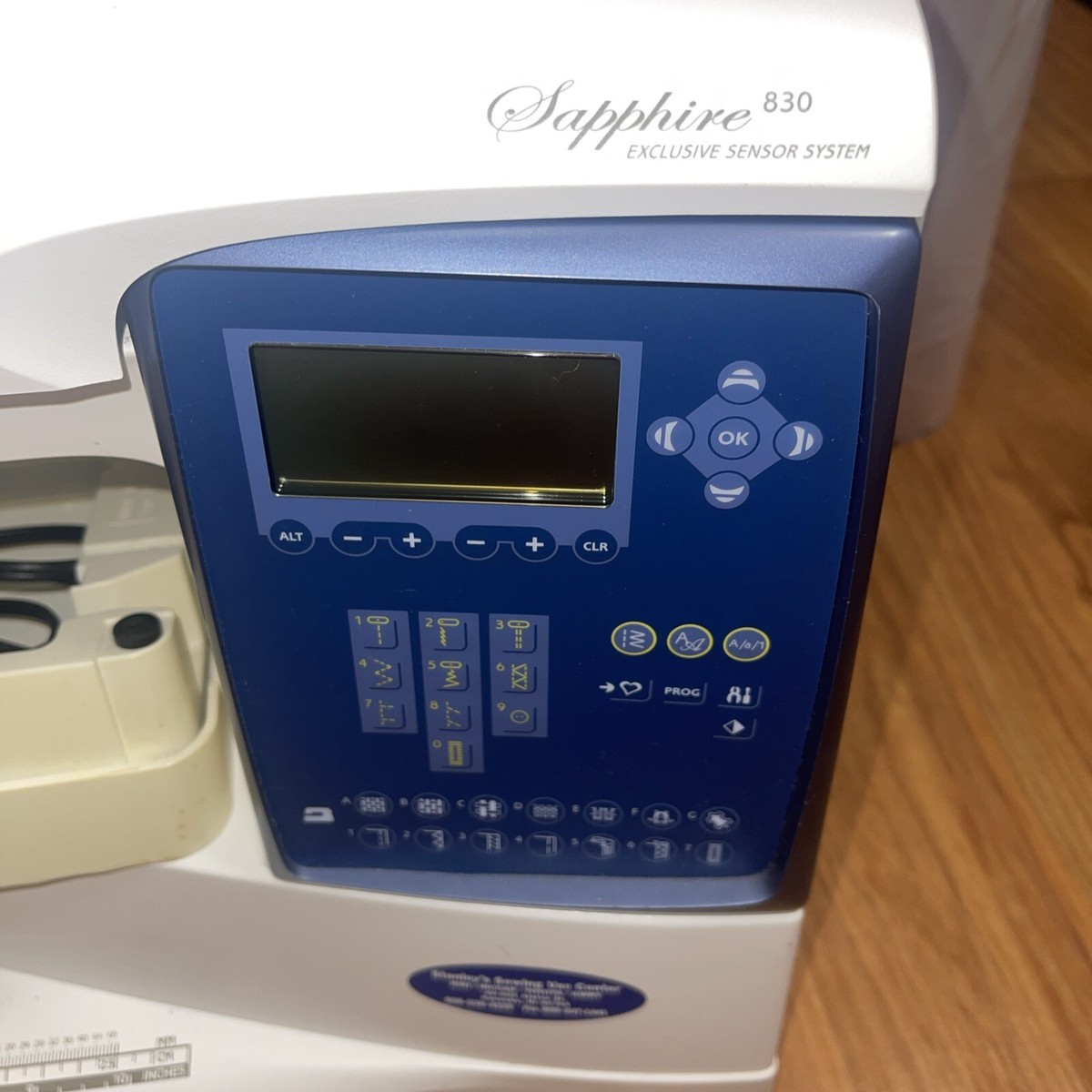 CKPSMS Marque – 1 Plaque D'aiguille En Zigzag #4129642-02 Compatible Avec/remplacement Pour Husqvarna Viking Brand Sapphire 830 Designer Topaz 20 Eden Rose 250C Opal 650 Opal 670