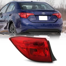 Driver Side Outer Tail Light For 2017 2018 2019 Toyota Corolla Se/Xle/Xse Sedan